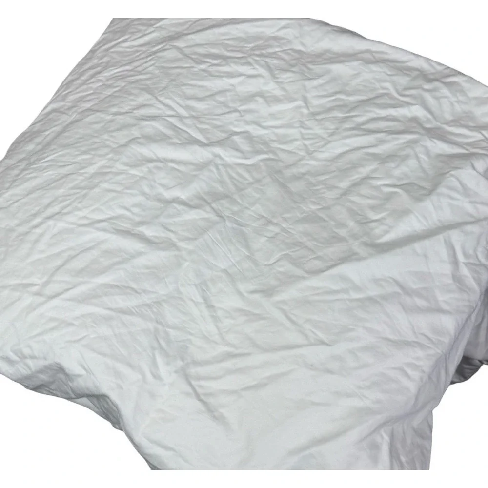 Pottery Barn 100% Cotton California King Duvet White